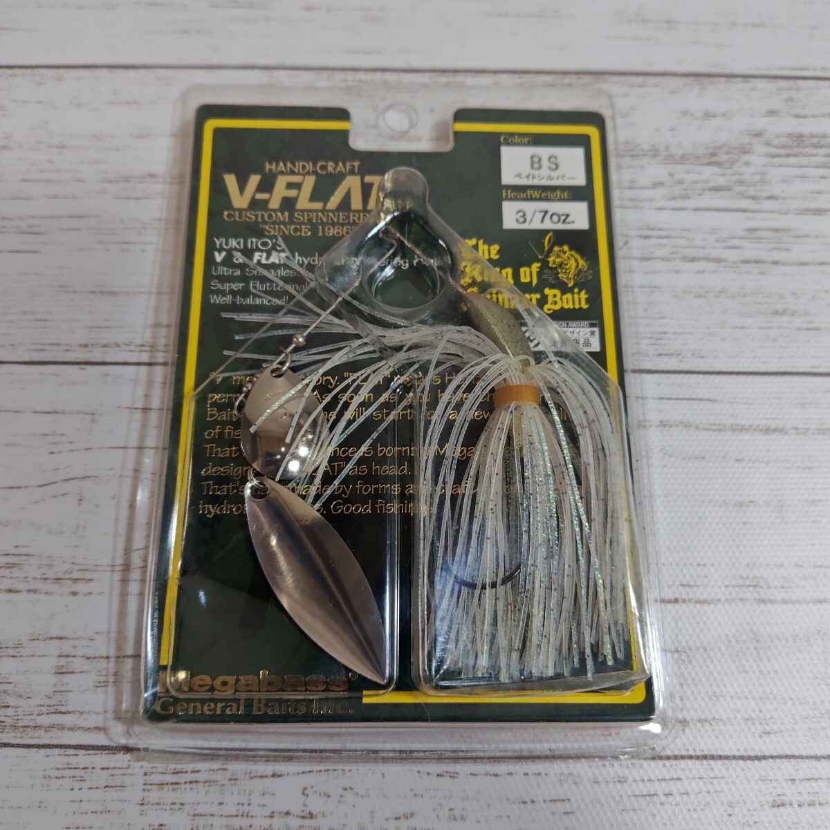 メガバス Vフラット 3/7oz.(Megabass】ベイトシルバー 拍卖