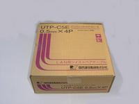 LANケーブル UTP-C5E(0.5×4p) 100m巻       PCケーブル拍卖