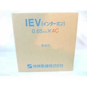 切売り!! インターホンケーブル IEV 0.65×4C   伸興電線拍卖