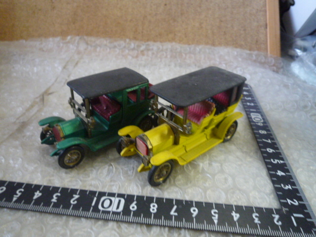 当時物 ミニカー まとめて マッチボックス 1907年 プジョー レズニー 1910年 ベンツ 現状渡し品拍卖