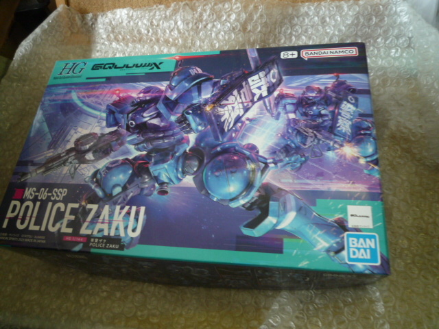 HG 1/144 2 MS-06-SSP 軍警ザク ポリスザク ガンプラ 機動戦士ガンダム GQuuuuuuX ジークアクス 現状渡し品拍卖