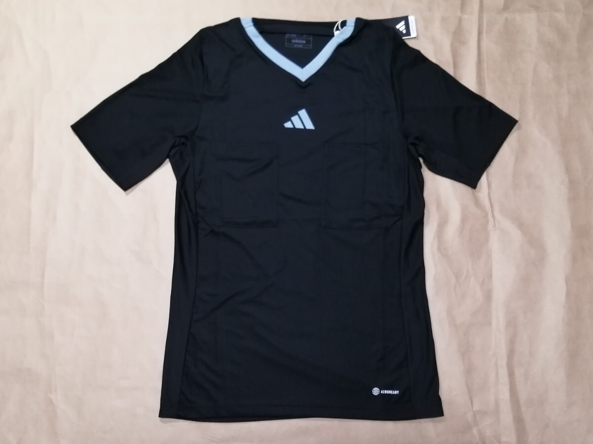 adidas アディダス/半袖レフェリーシャツ ブラック XL(HP0756 BLACK)定価5500+税拍卖