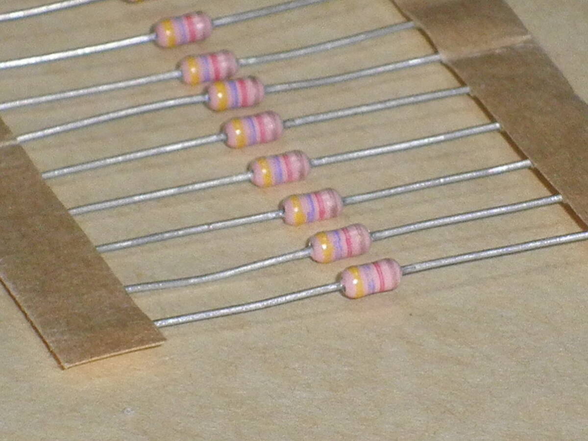 1/8w カーボン抵抗 4.7kΩ 【1セット50本】拍卖