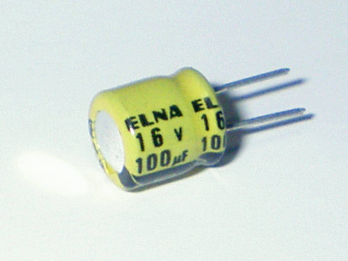 電解コンデンサー16V 100μF 85℃ ELNA 【1セット4個】拍卖