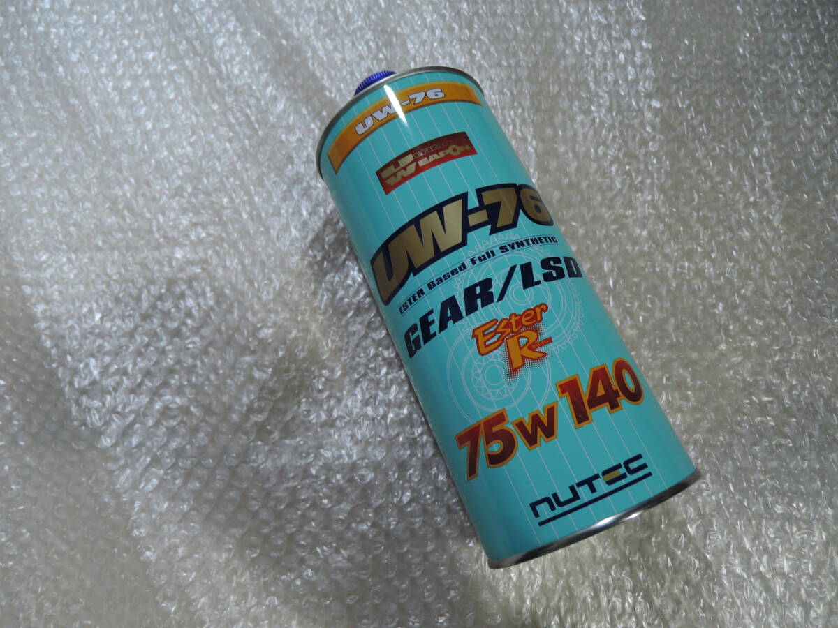 NUTEC ニューテック ギアオイル UW-76 75W140 1L B品×1 アルティメットウェポン 長期保管品 14年8月1日 製造 品質保証無し ①拍卖