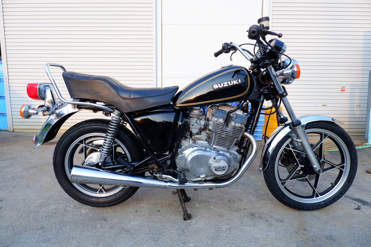 スズキ GSX400L 通関書付き エンジン始動確認済み ノーマル 50809-GS40XD 66拍卖