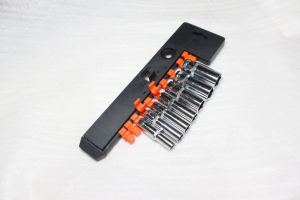 ホルダー付き ディープソケット ロングソケット 9.5mm(3/8inch) 7セット拍卖