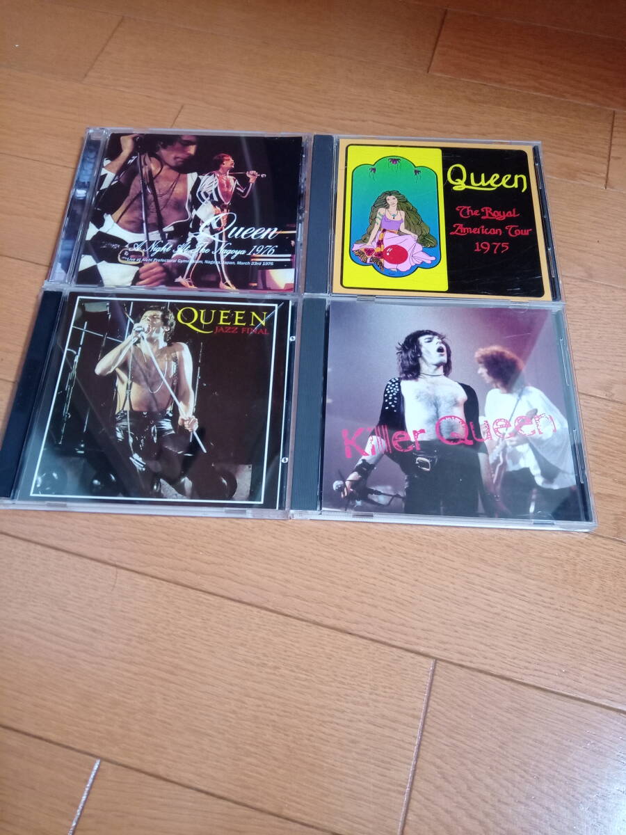★クイーン QUEEN ★A Night At The Nagoya 1976 ★JAZZ FINAL SAPPORO 1979 ケースヒビあり等 ★6CD ★中古品★中古レコード店購入品拍卖
