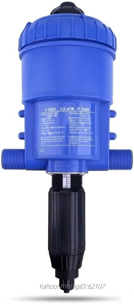 新入荷液肥混入器0.2-2%(1:50-1:500倍)希釈比例調節32mm外径 25mm内径10L-2500L/H流量水流駆動液肥混入機芝生 肥料 液体肥料 温室 点滴灌拍卖