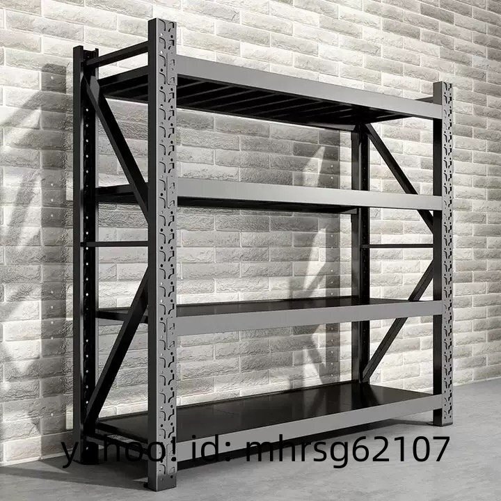 棚積多層倉庫落地鉄棚家庭用藏室収納置物棚商用倉貨棚4層 サイズ:高さ200 cm×奥行き40 cm×幅120 cm拍卖