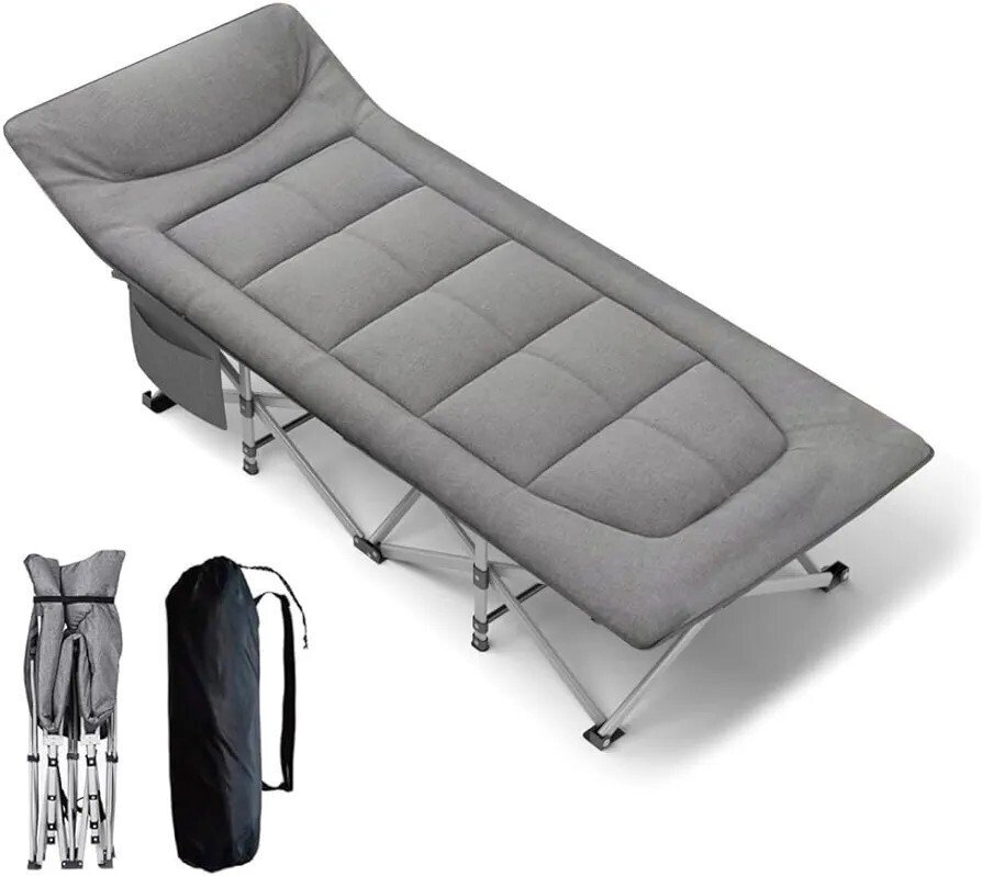 折りたたみベッド 簡易ベッド 折り畳み 室内外兼用 折り畳み式ベッド アウトドア キャンプ用のコット 収納便利 耐荷重:200KG拍卖
