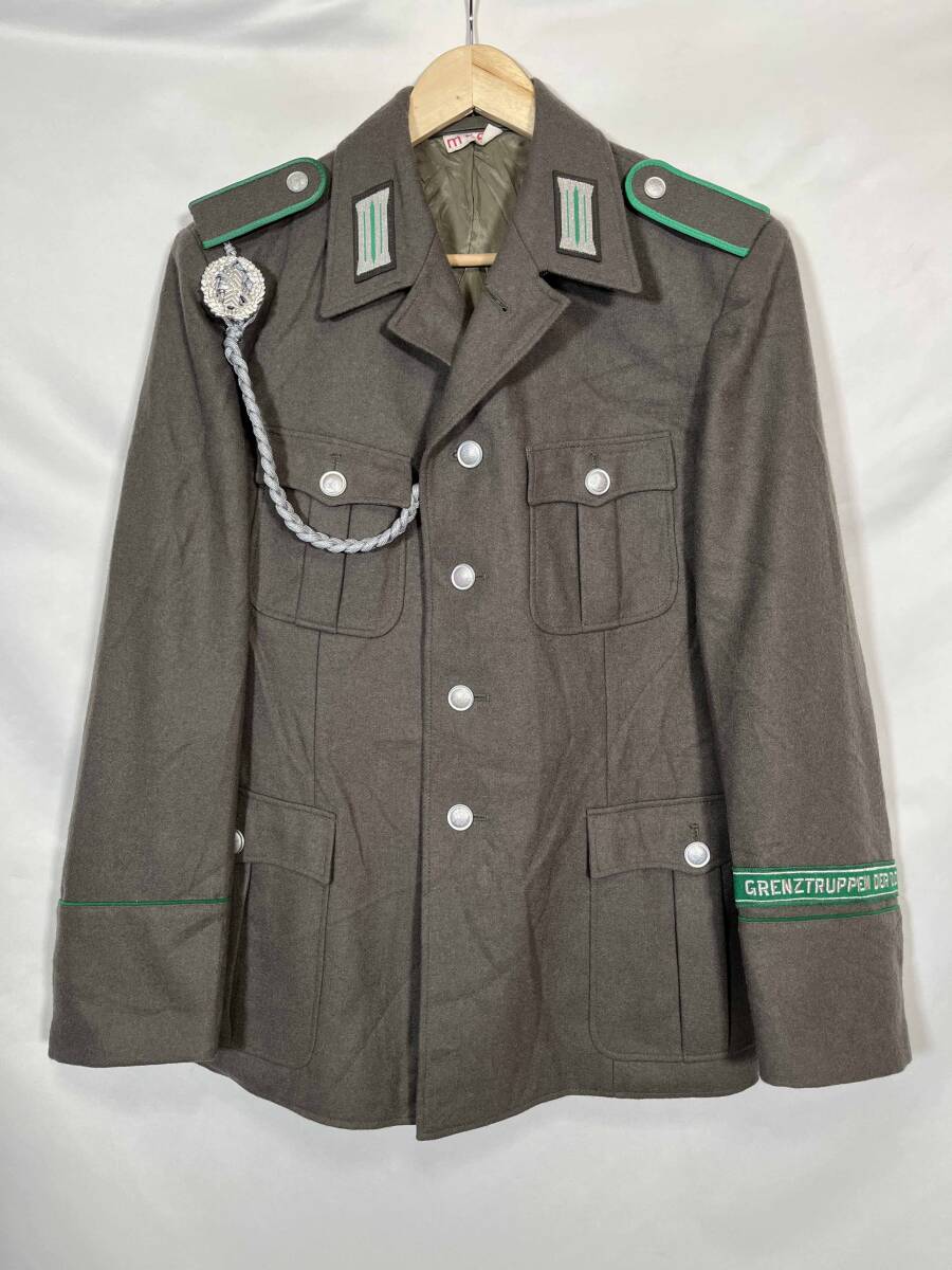実物 東ドイツ 東ドイツ軍 NVA 国境警備隊 Grenztruppe Der DDR 制服 ジャケット 中古品 放出品 東独 DDR 複数出品 E拍卖