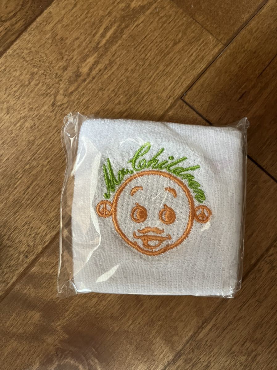 送料無料 新品未開封 Mr.Children ミスチル 未完ツアー リストバンド 白 ホワイト拍卖