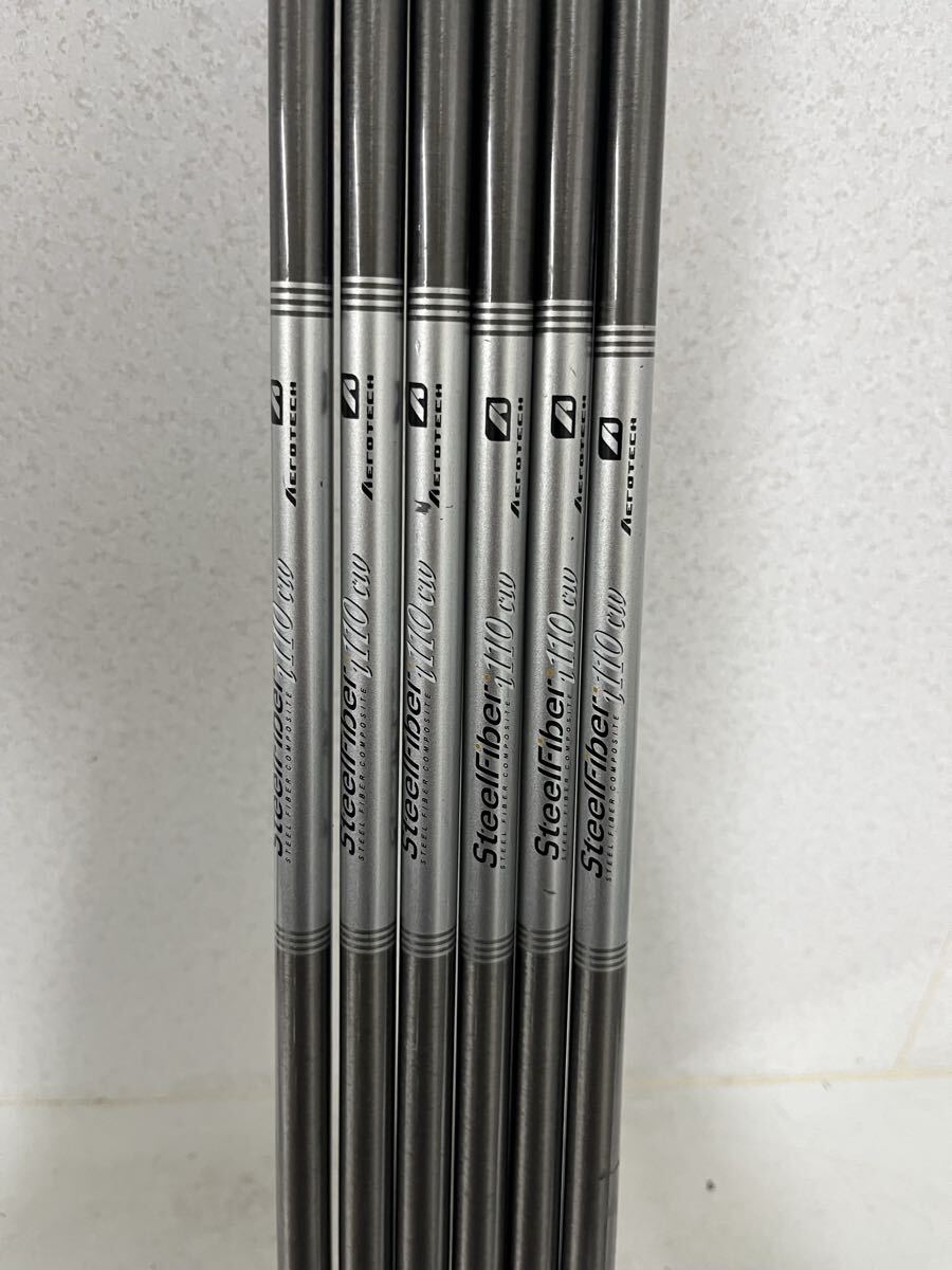 送料無料 希少 スチールファイバー SteelFiber i110 CW S アイアン シャフト拍卖