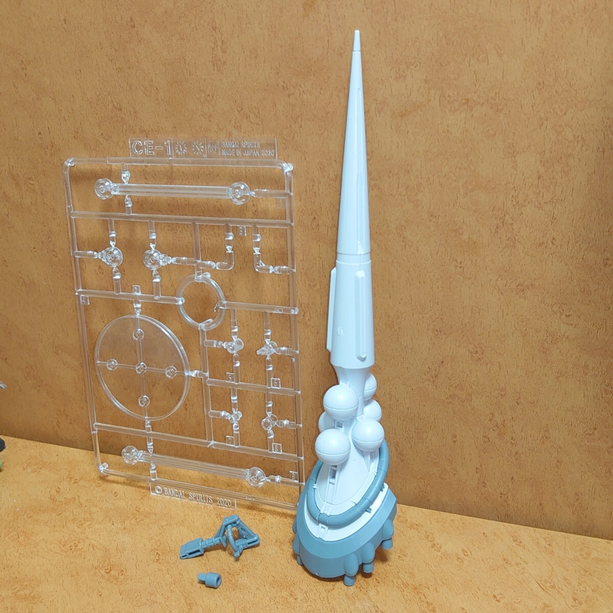 HG 1/144 エグザベ専用 ギャン (ハクジ装備) ジャンク パーツ 7拍卖