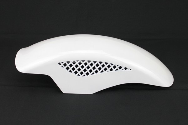 GS250Eザリ GS250Tゴキ メッシュBEET風フロントフェンダーホワイト 白 GSX1100Sカタナ GS400Fインパルス SUZUKI拍卖
