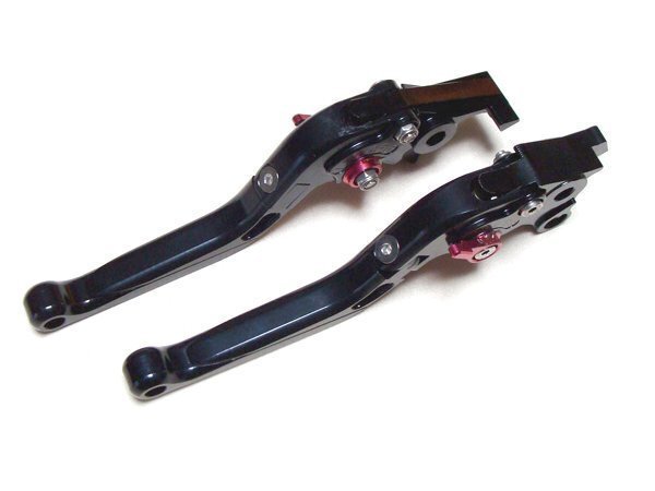 XJR1300 2004-2014年 FJR1300 2004-2010年 ブレーキレバー クラッチレバーセット 黒 スーパーテレネXT1200 YAMAHA ヤマハ拍卖