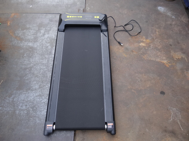 K0805 茨城県常総市 ウォーキングマシン 家庭用電動ルームランナー 薄型 SL-Q22 中古品拍卖