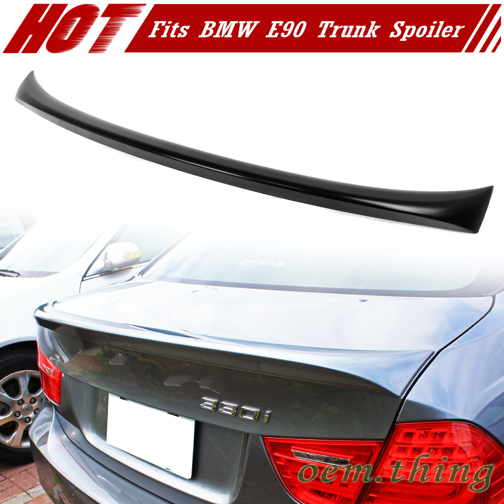 *在庫有即発送* 2005-2011 BMW 3シリーズ E90 セダン エアロ 未塗装の素地 リアスポイラー トランクスポイラー OE TYPE ABSの材質拍卖