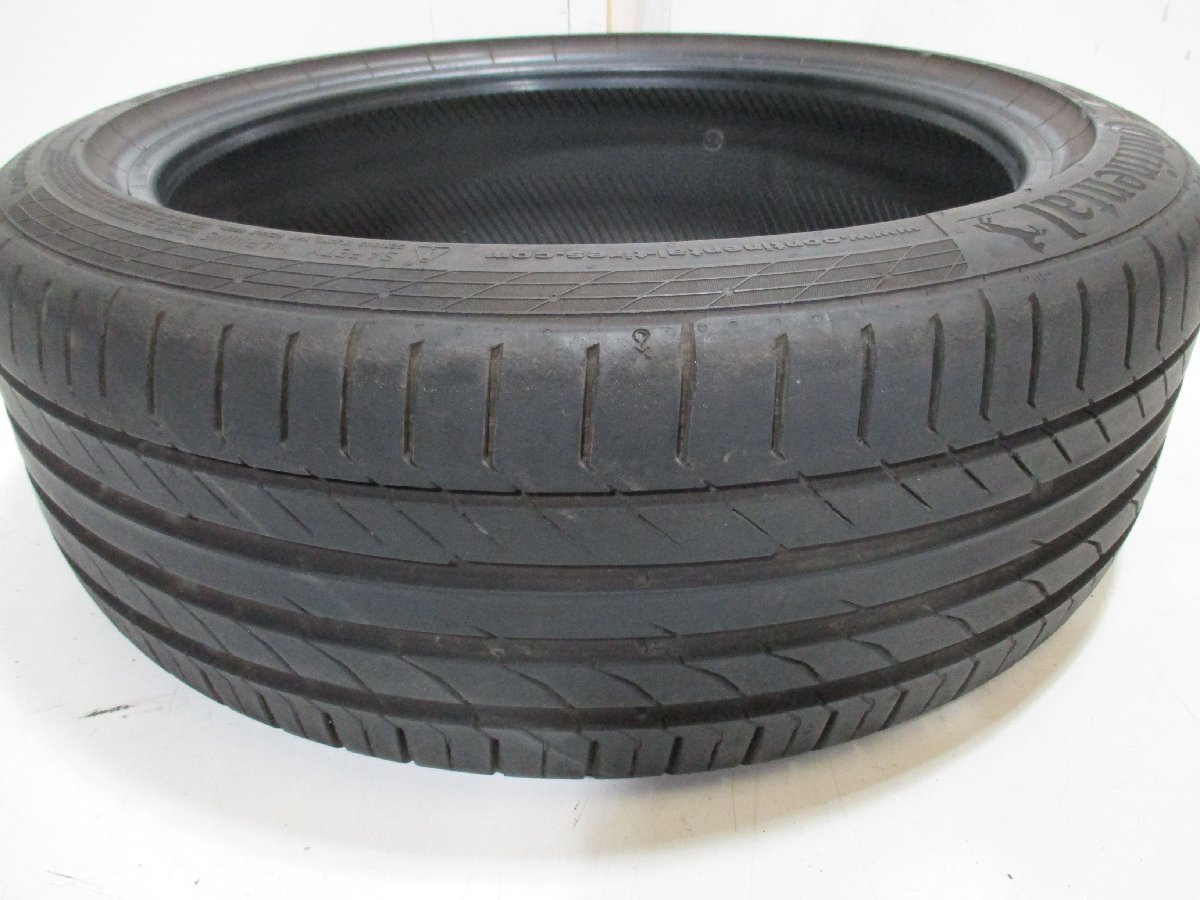 195/45R17 81W (1本) I-788 深溝 中古タイヤ コンチネンタル sport contact 5拍卖
