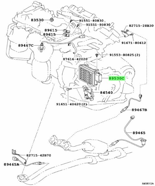 トヨタ 純正 アルファード ヴェルファイア HV トランスミッションコントロール コンピュータ 89530-58011 TOYOTA 未使用 LEXUS Genuine JDM拍卖