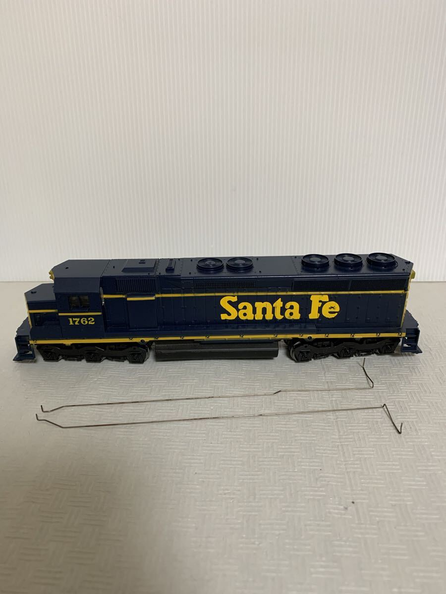 1762 Santa Fe サンタフェ 車両模型/部品取り用/精密模型/パーツ状態動作未確認/部品取り用/元箱か不明 箱記載HOゲージAthearn/ジャンク扱拍卖