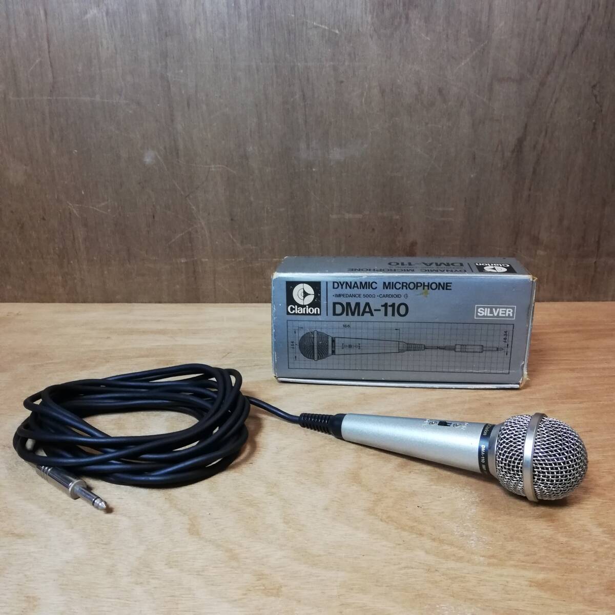 CLARION DYNAMIC MICROPHONE DMA-110 クラリオン ダイナミック マイク 拍卖
