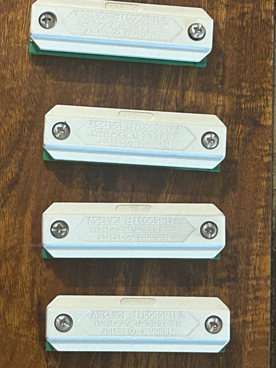 ジョイナ 配線ダクト用 ナショナル パナソニック 12A 125V 4個 中古品 拍卖