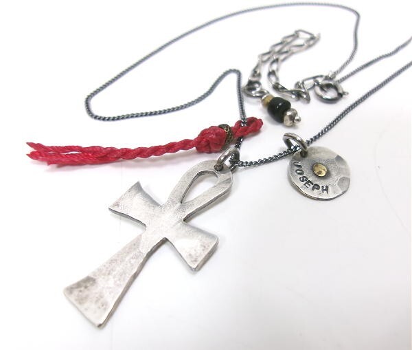 新品★JOSEPH ジョゼフ★シルバー ネックレス★日本製 クロス チャーム シルバー925 ジョセフ拍卖