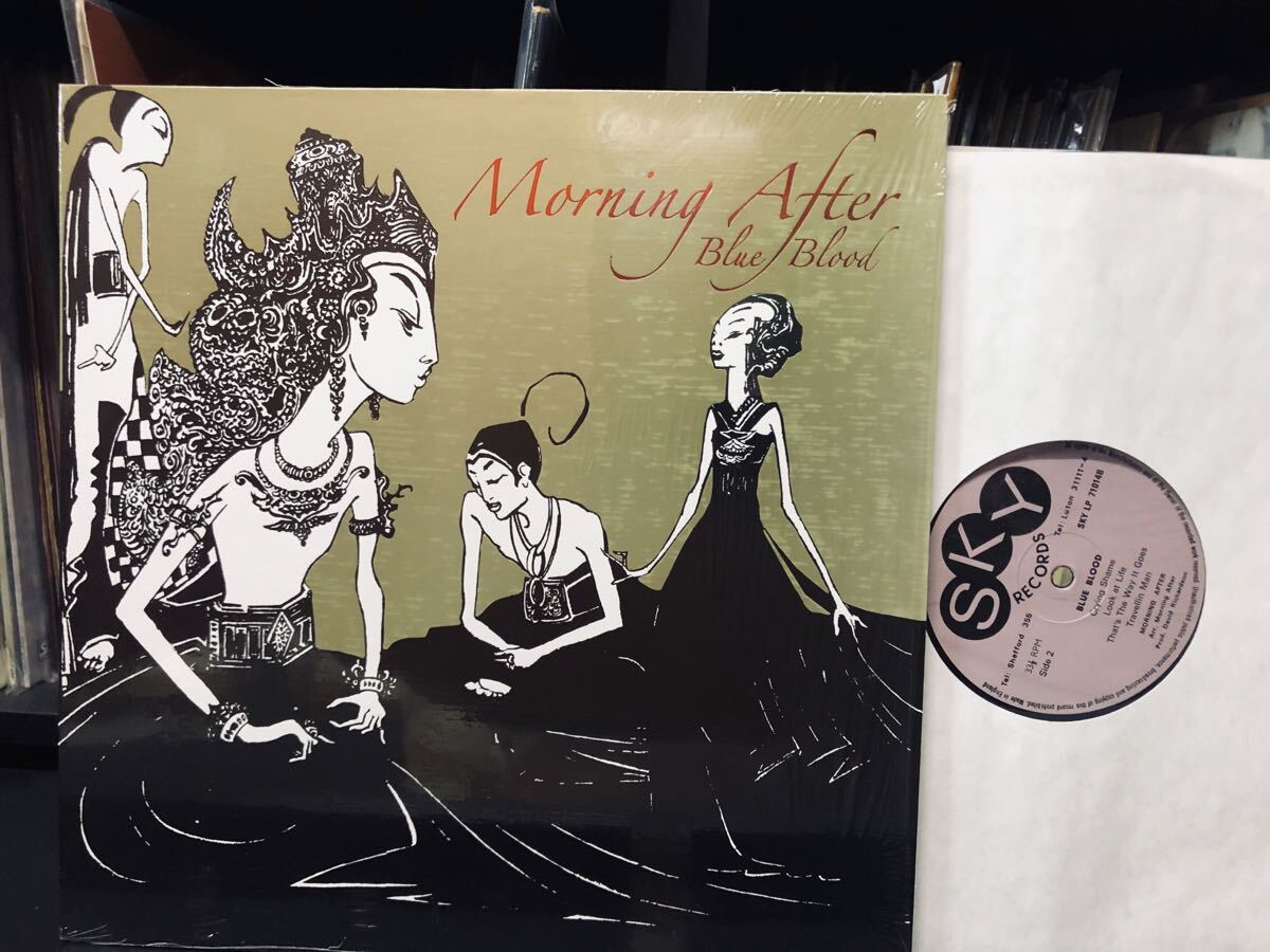 ブリット blues hard reissue LP ▼ Morning After - Blue Blood ▼ * Brit ブルース ハード * モーニング・アフター * UK再発版 * 拍卖