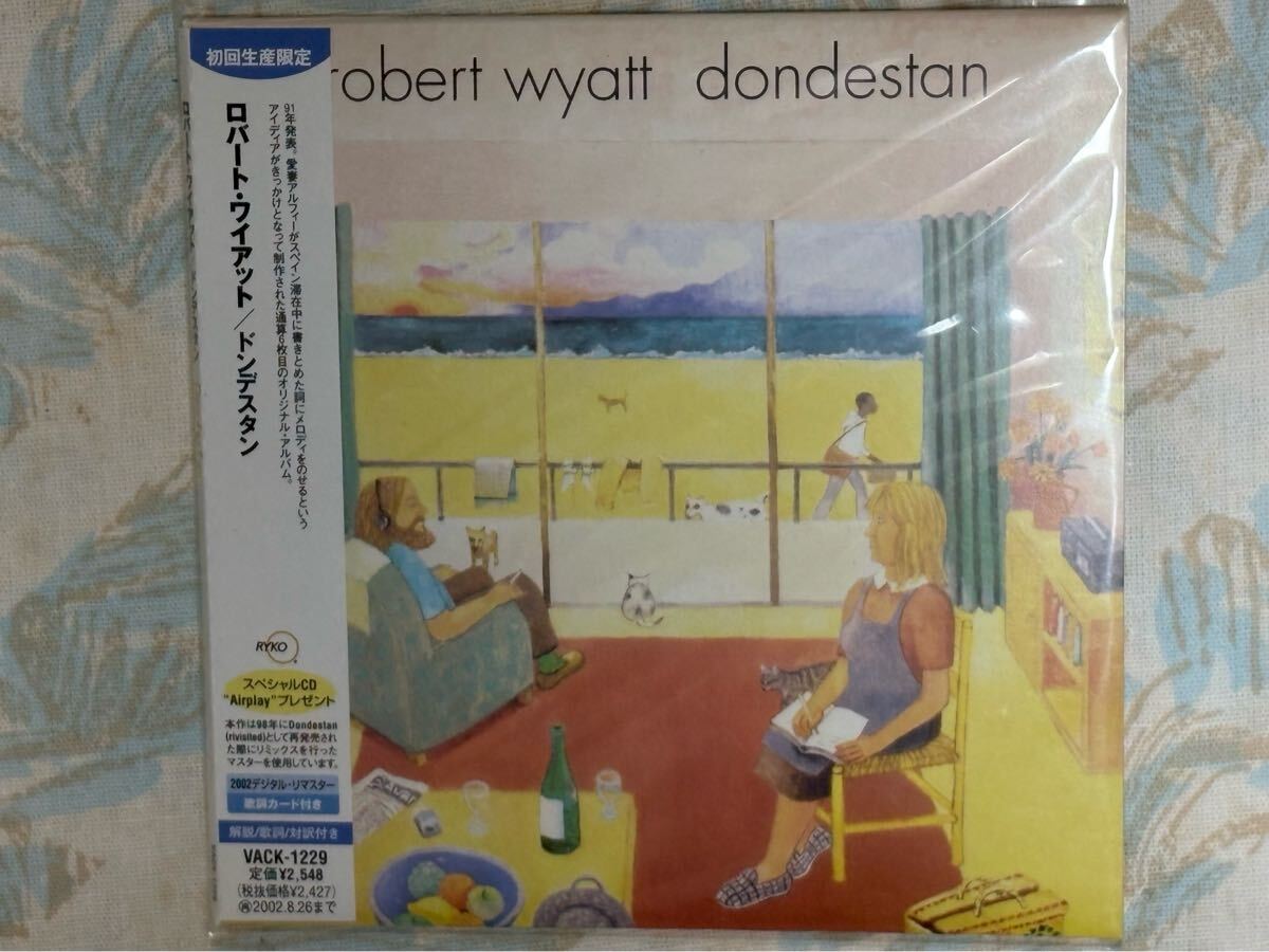 【紙ジャケ未開封】 ※ ロバート・ワイアット ※ ドンデスタン ※ 国内盤CD ROBERT WYATT拍卖