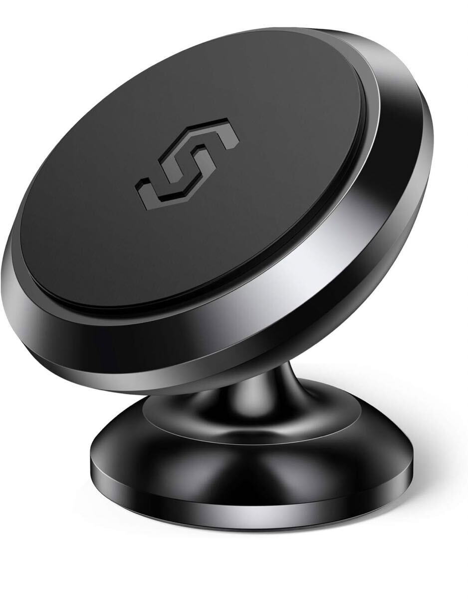 Syncwire 車載ホルダー マグネット. 超強磁力 360°調整可能 スマホホルダー 高級合金素材 車 【片手操作】スマホスタンド拍卖