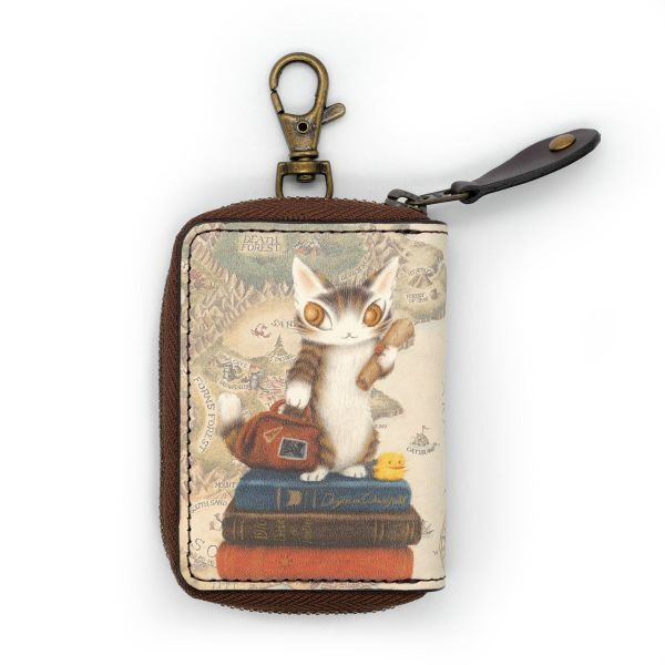 【新品/即購入可/送料230円】 アートリモコンキーケース 旅BABY 942210 わちふぃーるど 猫のダヤン キーケース 車 スマートキー拍卖