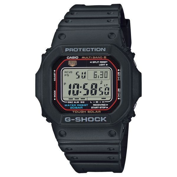 【新品・保証付/即決】CASIO G-SHOCK GW-M5610U-1JF 電波ソーラー クラシカル 定番人気 スクエア 5600 デジタル 腕時計 50828-4拍卖