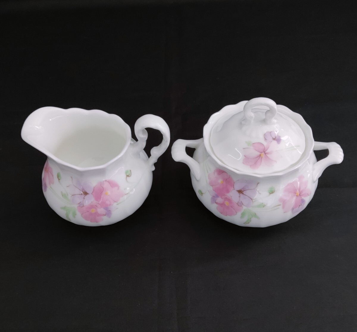 ノリタケ スタジオコレクション ピッチャー&シュガーポット 2点セット【中古品】xy521512拍卖