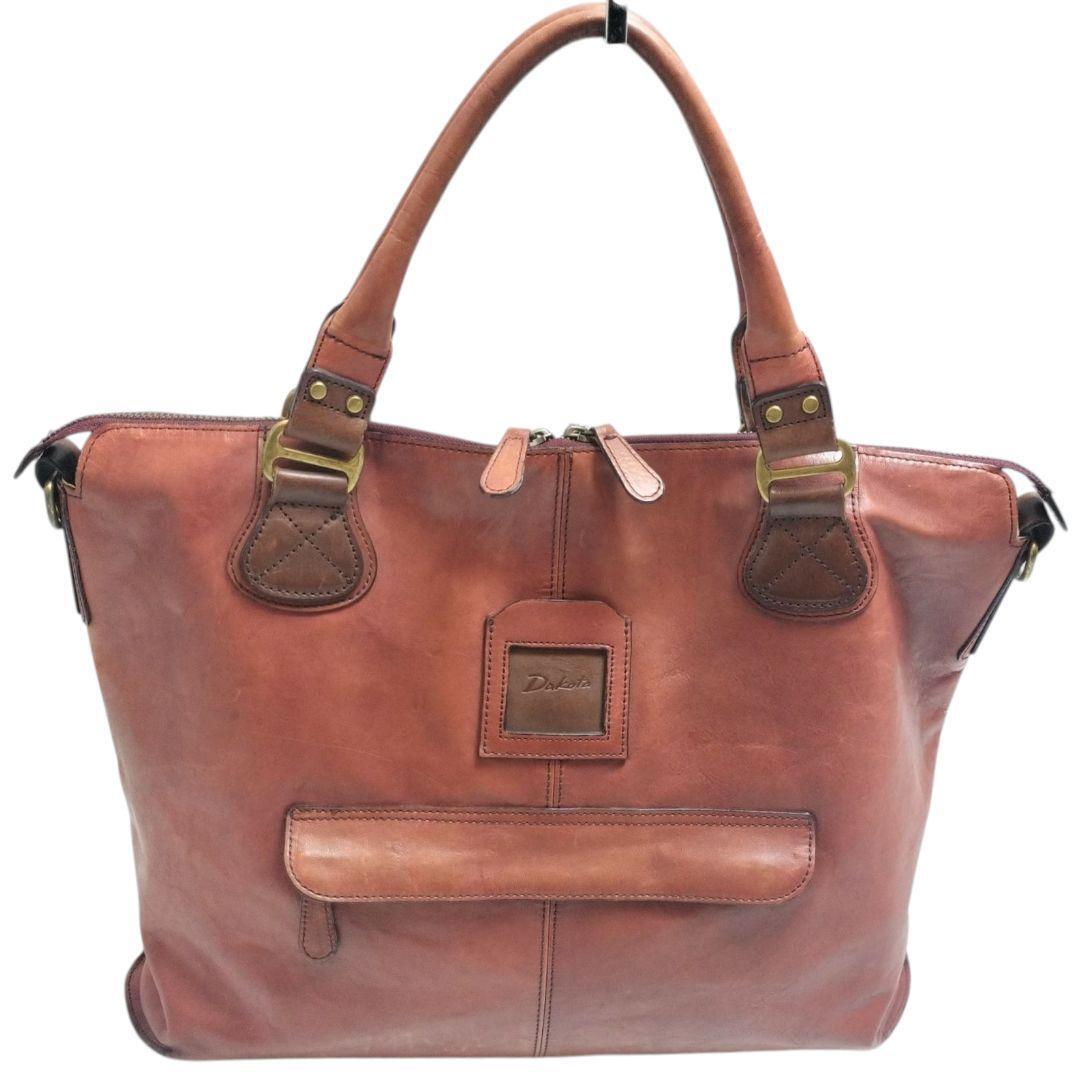 高級 ダコタ ショルダーバッグ ハンドバッグ 本革 レザー ブランド 鞄 カバン拍卖