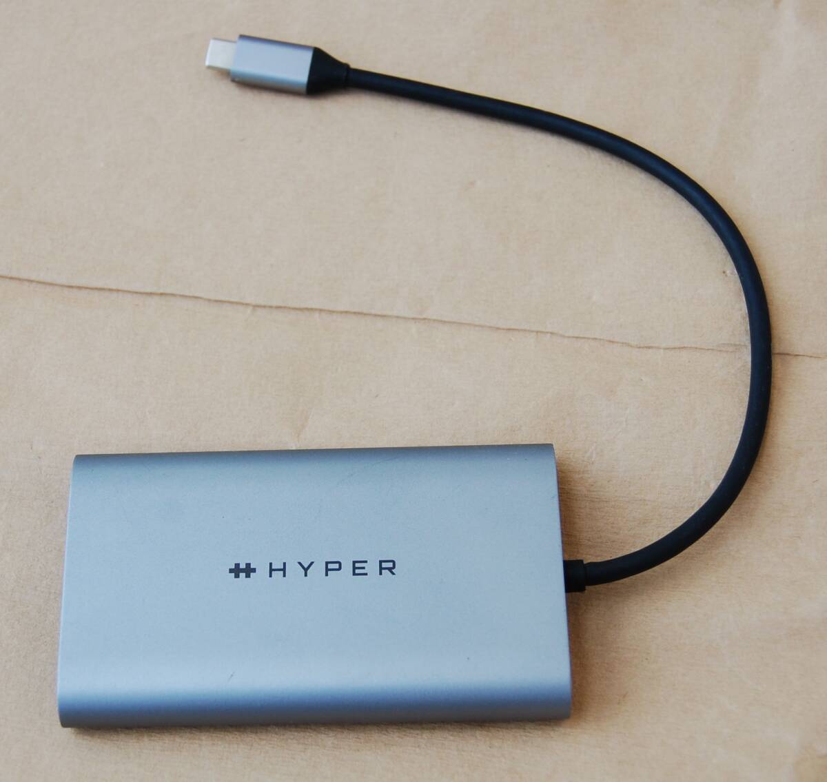 【即決】HYPER HMI1 USB Type-C to HDMIデュアルポート 変換アダプタ 4K@60Hz対応 HDMI 2ポート拡張 送料230円~拍卖