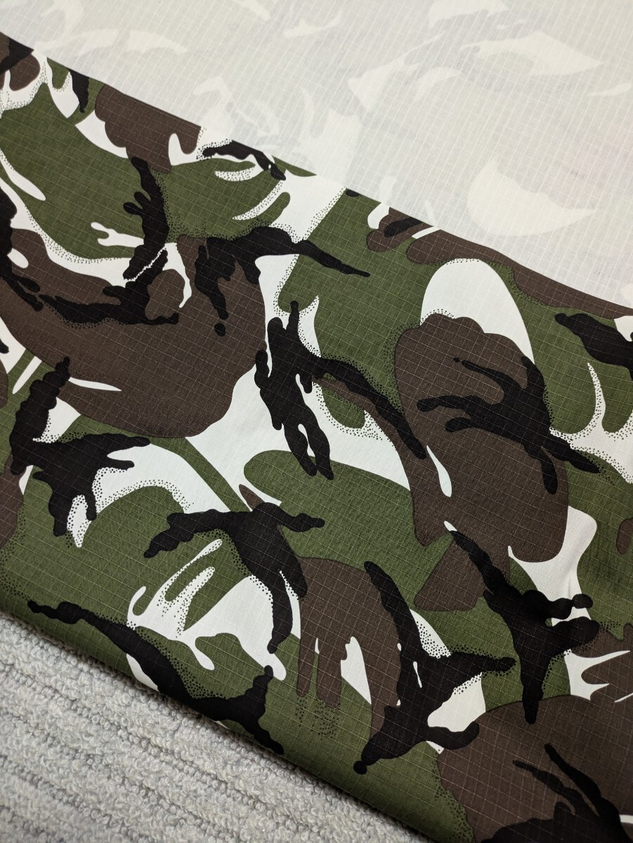 コットン100% リップストップ生地 カモフラ 3mカット 迷彩 生地 軍物 カモフラージュ拍卖