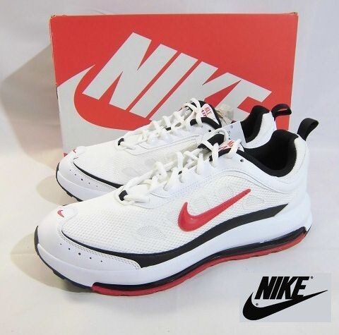 ※木251新品▼ ナイキ NIKE エア マックス AP 【 28㎝ 】 スニーカー シューズ NIKE AIR MAX AP WHITE BLACK UNIVERSITY RED CU4826-101拍卖