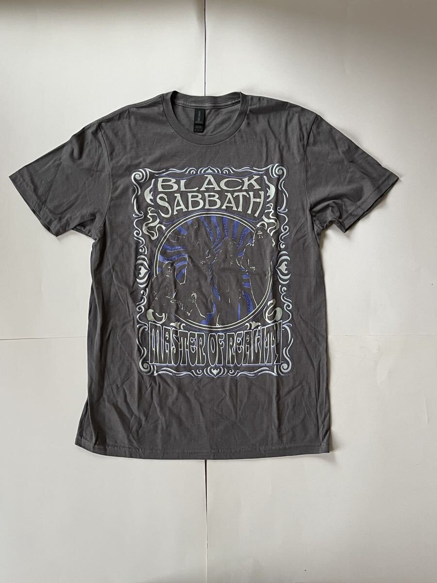 BLACK SABBATH Tシャツ 新品 Mサイズ 半袖 グレー バンドTシャツ ブラック・サバス 直輸入 バンT 拍卖