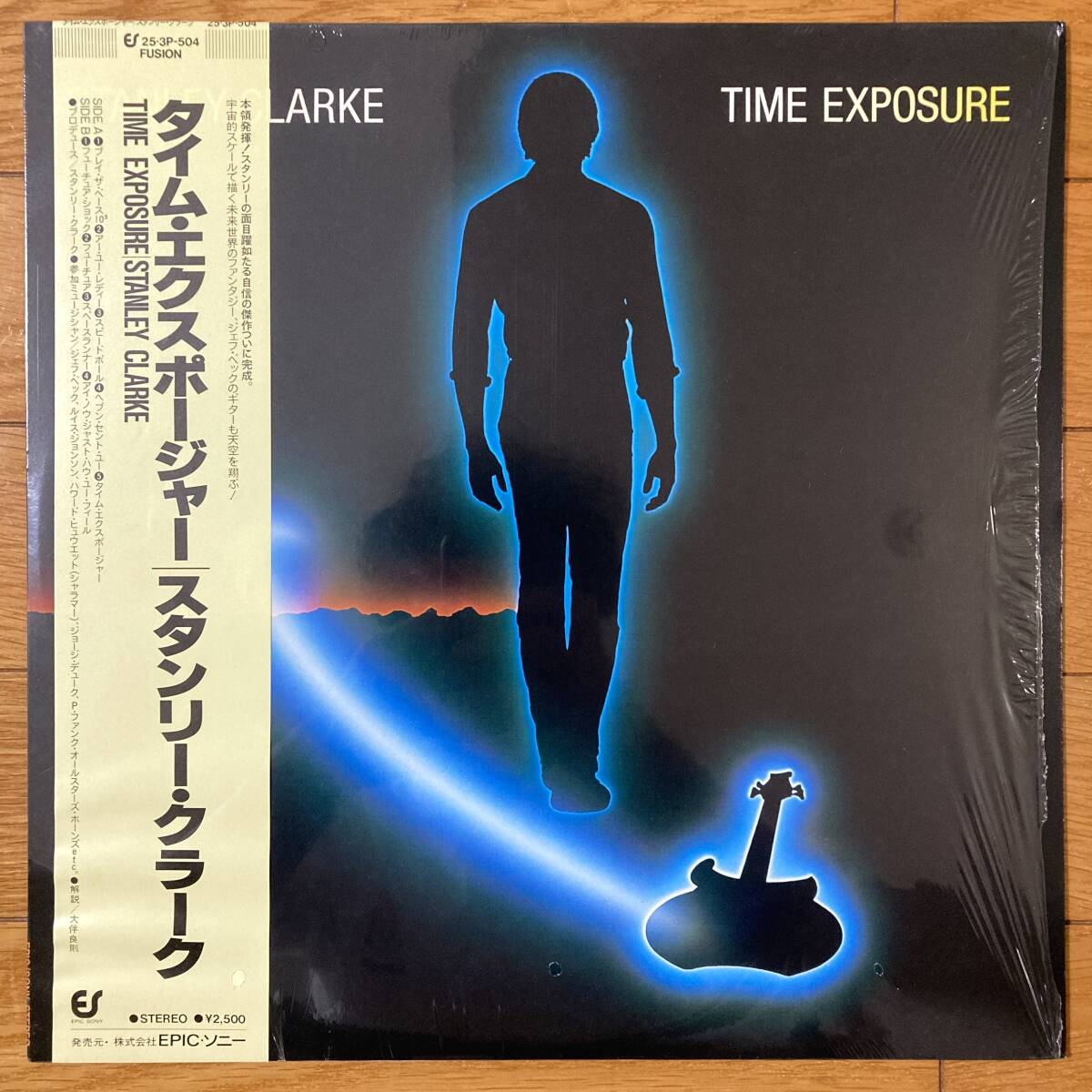 ■スタンリー・クラーク■タイム・エクスポージャー■Stanley Clarke■Time Exposure■25・3P-504■Fusion■帯■4745拍卖