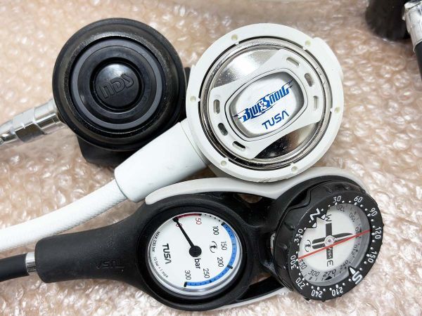 TUSA ツサ BLUE SNOW RS609 NDS レギュレーター セット まとめ ダイビング 8SB1A拍卖
