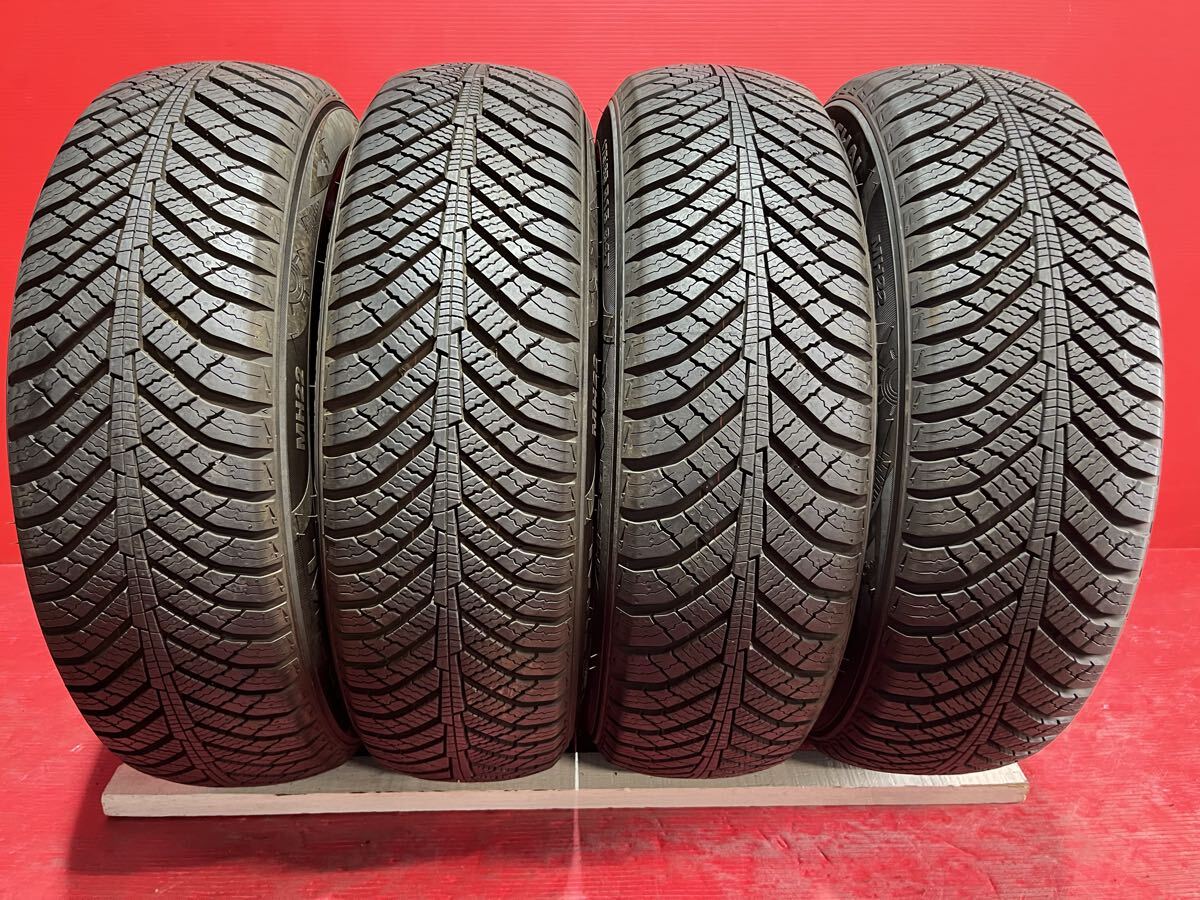 クムホ マーシャル MH22 175/65R15 24年製 9分山 4本 オールシーズンタイヤ拍卖
