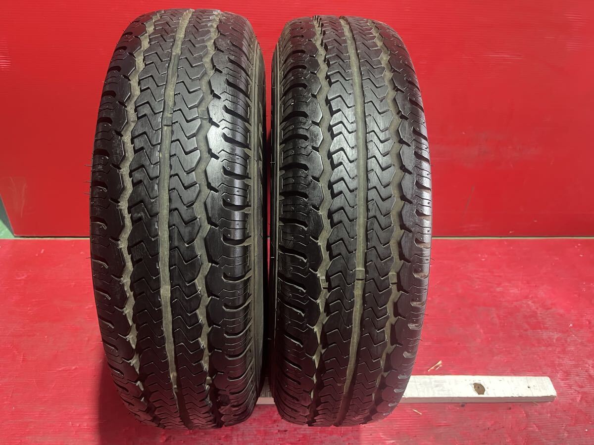 ケンダ KOMENDO KR33 195R14C 23年製 8分山 2本セット拍卖