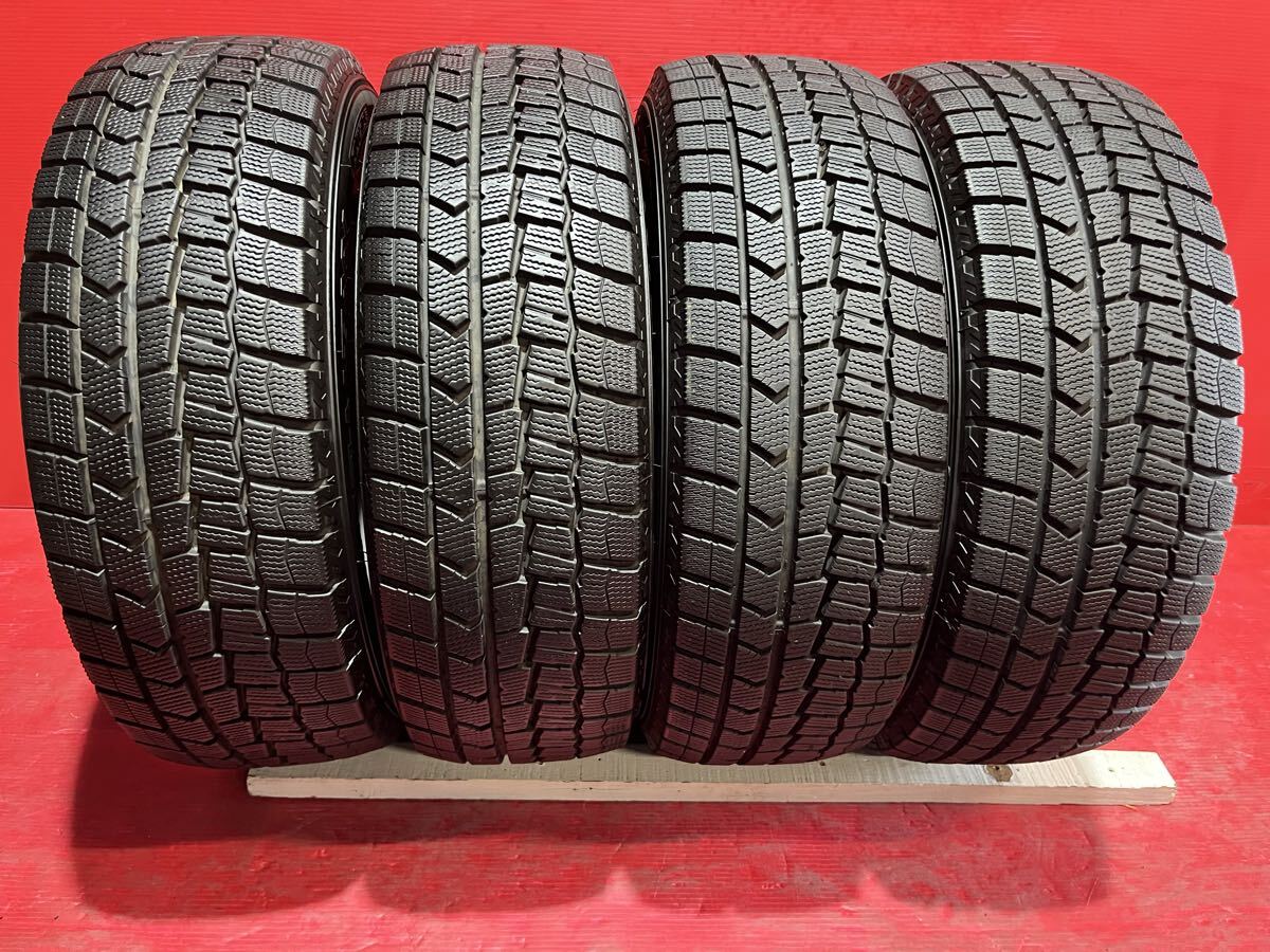 WT-2 ダンロップ ウィンターマックス 02 185/65R14 23年製 8分山 4本セット拍卖