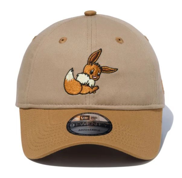 NewEra ニューエラ ポケモン イーブイ 9TWENTY キャメル ウィートバイザー 帽子拍卖