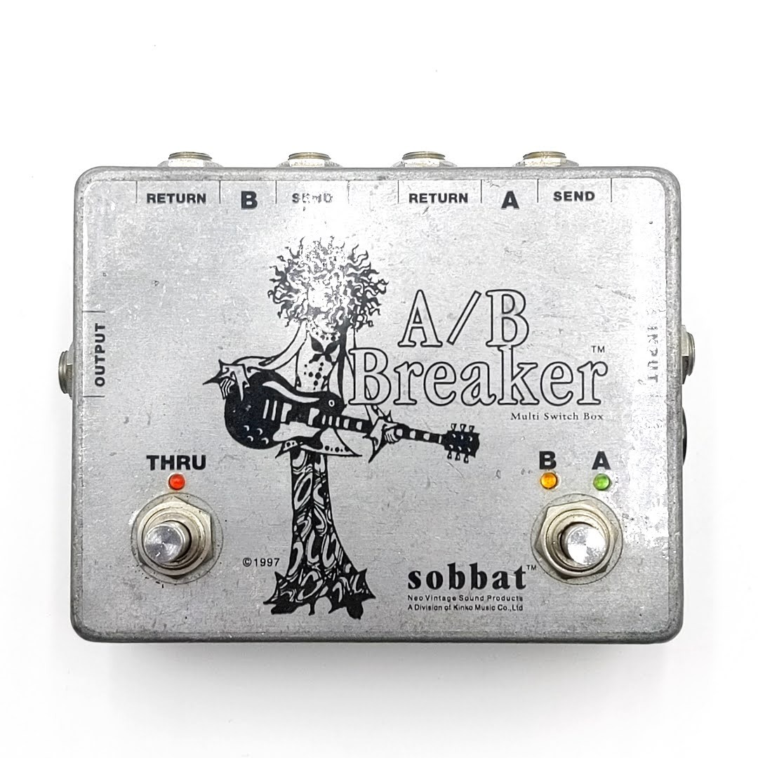 送料無料 ソバット SOBBAT A/B BREAKER SB-SW1 スイッチャー ラインセレクター エフェクター拍卖