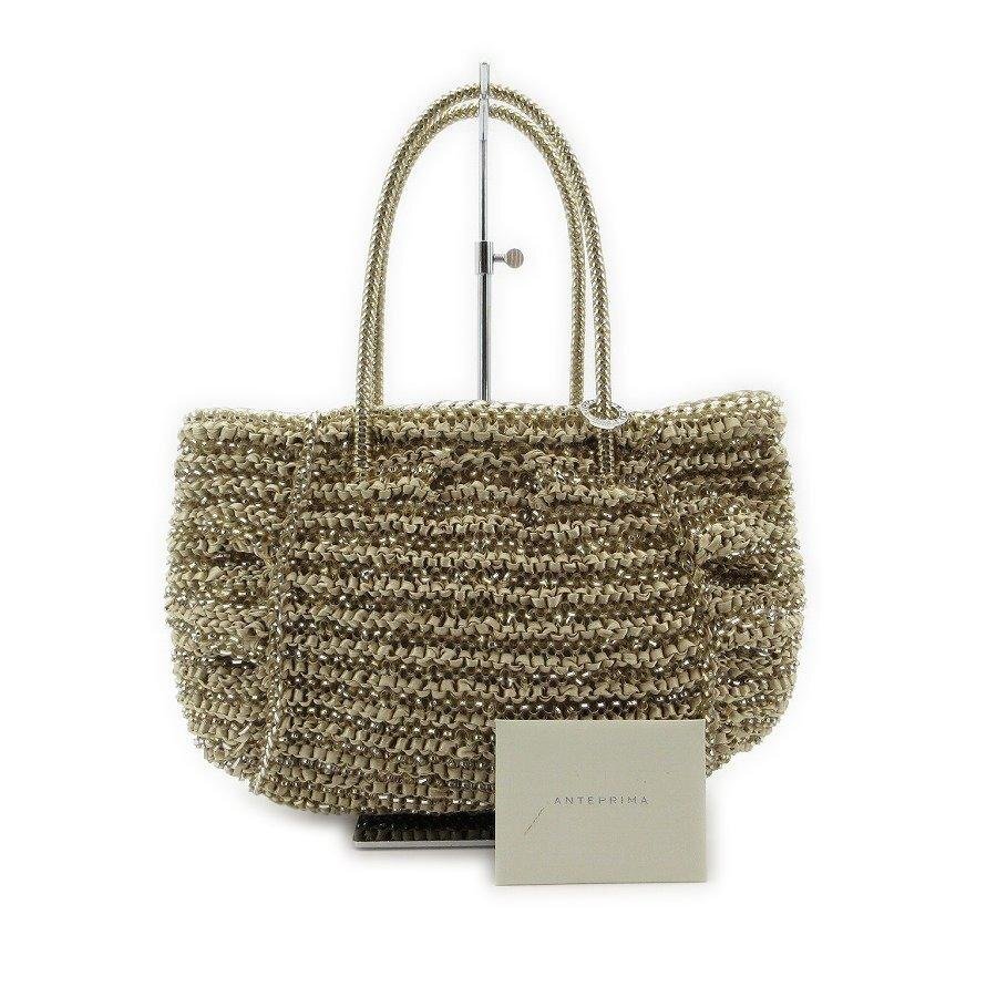 送料無料 超美品 アンテプリマ ANTEPRIMA ハンドバッグ トートバッグ ワイヤーバッグ レディース拍卖