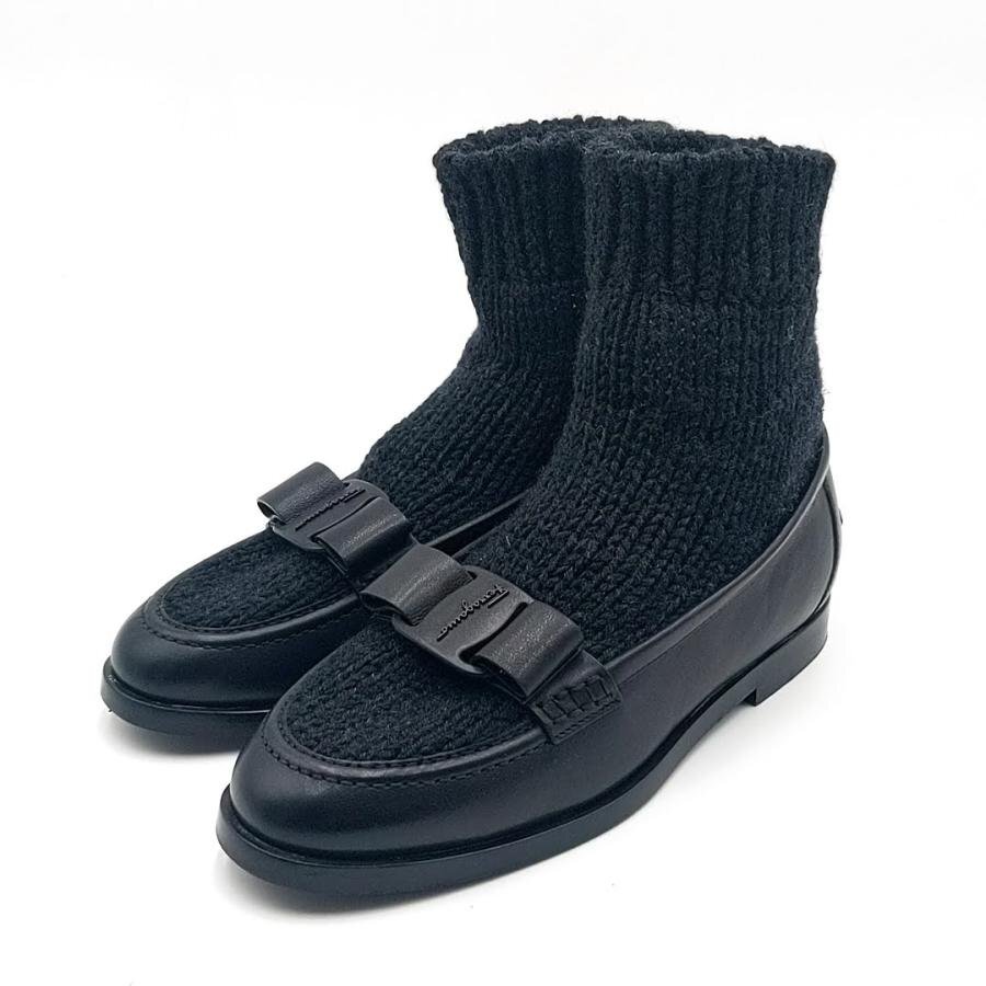 送料無料 サルヴァトーレフェラガモ Salvatore Ferragamo ソックスローファー ヴィヴァ 靴 シューズ レディース拍卖