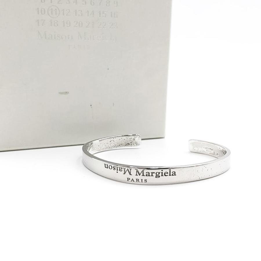 送料無料 メゾンマルジェラ11 Maison Margiela11 バングル シルバー925 伊製 イタリア製 レディース拍卖